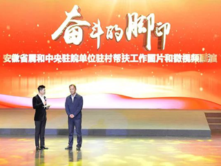 永利官网在省属和中央驻皖单位驻村帮扶工作图片和微视频评选活动中喜获佳绩