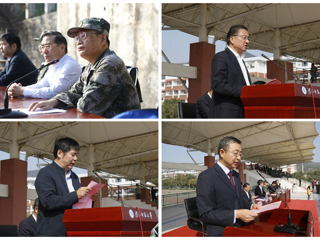 永利集团3044官网欢迎您举行2019级新生军训总结暨表彰大会