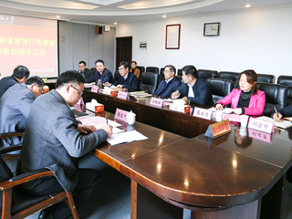 省教育厅专家组到永利官网调研指导学科建设工作