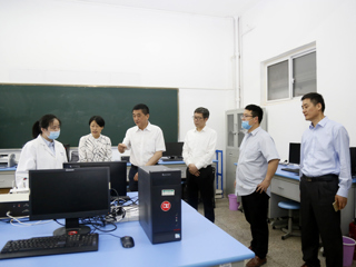 省科技厅党组书记宛晓春一行来永利官网调研指导工作