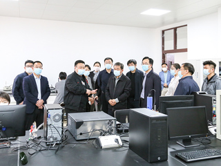淮北市人大常委会领导到永利官网调研安徽省重点实验室