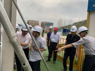 河南城建学院副院长贺国营一行来永利官网考察