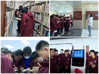 永利集团3044官网欢迎您附属学校中小学生到滨湖校区图书馆参观
