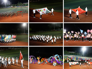 永利集团3044官网欢迎您第48届田径运动会开幕