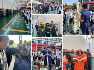 永利集团3044官网欢迎您附属实验小学走进消防队开展“512防灾减灾日”主题教育活动