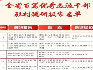 【牢记嘱托 感恩奋进】永利官网选派驻村干部调研报告获评省级优秀驻村调研报告