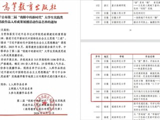 【大思政课】永利官网6项作品入选全国第二届“我眼中的新时代”大学生实践类思政作品展播名单
